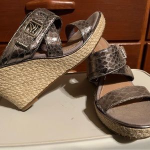 Sperry heels worn once